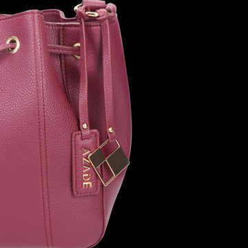 Azade pouch τσάντα μπορντό